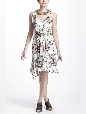 Meadow Rue Anthropologie Beach Treasures Midi Dress